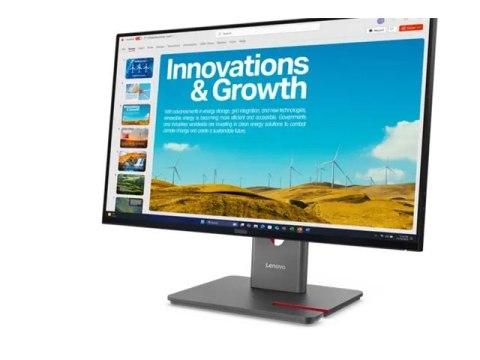 Lenovo ThinkVision P24QD-40 - Monitor LED - 24" (23.8" widoczny) - 2560 x 1440 QHD @ 120 Hz - IPS - 300 cd/m² - 1500:1 - Display
