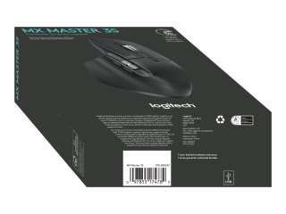 Logitech Master Series MX Master 3S - Edycja Bluetooth - mysz - ergonomiczna - praworęczna - optyczna - 7 przyciski - bezprzewod