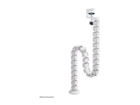 Neomounts - Kręgosłup do prowadzenia kabli - design zaciskowy, uniwersalny - biały