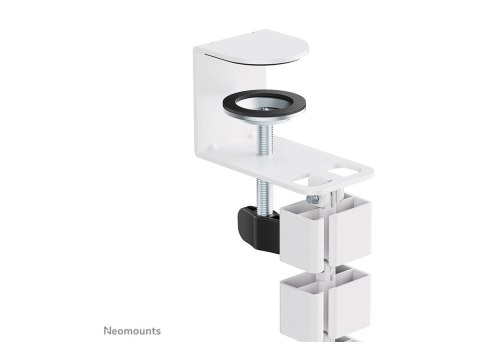 Neomounts - Kręgosłup do prowadzenia kabli - design zaciskowy, uniwersalny - biały