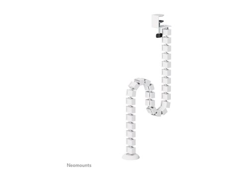 Neomounts - Kręgosłup do prowadzenia kabli - design zaciskowy, uniwersalny - biały