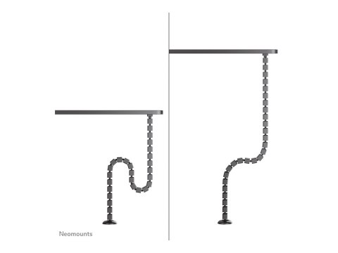 Neomounts - Kręgosłup do prowadzenia kabli - magnetyczny uchwyt, uniwersalny - czarny