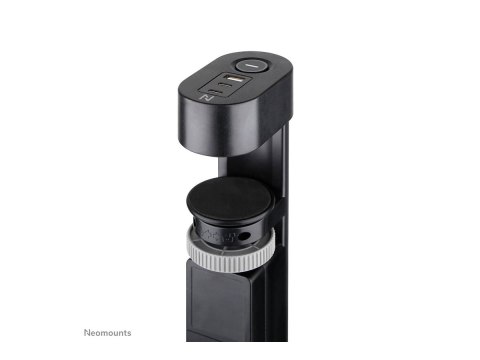 Neomounts - Linka zasilania - USB-C + USB-A - AC 230 V - 3680 wat - wejście: Typ F - złącza wyjściowe: 3 (2 x 24-pin USB-C (PD),