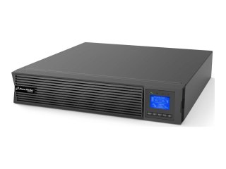 PowerWalker VFI 1500 LICR IoT - UPS (montowany w szafie rack / zewnętrzny) - AC 110-300 V - 1500 wat - 1500 VA - 1 faza - litowa