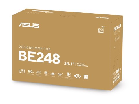 ASUS BE248CFN - Monitor LED - 24.1" - 1900 x 1200 WUXGA @ 100 Hz - IPS - 350 cd/m² - 3000:1 - HDR10 - 5 ms - HDMI, 2xDisplayPort