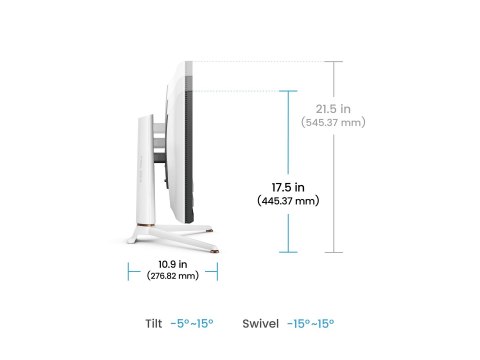 BenQ Mobiuz EX271U - Monitor LED - gaming - 27" - 3840 x 2160 4K @ 165 Hz - IPS - 400 cd/m² - 1200:1 - DisplayHDR 400 - 1 ms - 3