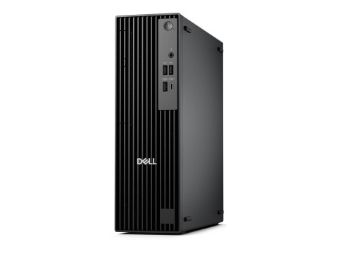 Dell Pro Slim QCS1250 - AI PC - smukły biurkowy Core Ultra 7 265 / do 5.3 GHz - RAM 16 GB - SSD 512 GB - NVMe, TLC - Intel Graph
