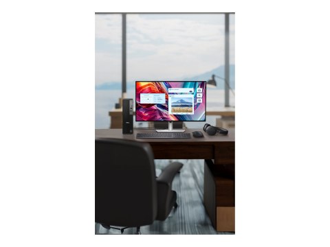 Dell Pro Slim QCS1250 - AI PC - smukły biurkowy Core Ultra 7 265 / do 5.3 GHz - RAM 16 GB - SSD 512 GB - NVMe, TLC - Intel Graph