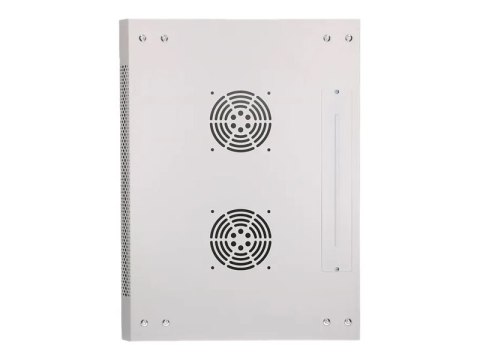 Extralink - Stojak szafa - 600x450 mm - do montażu na ścianie - szary - 12U - 19"