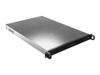 Lanberg SC01-6501-12B - Montowany w stojaku 1U - rozszerzenie ATX - brak zasilacza (FLEX) - czarny - USB