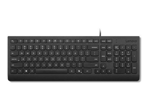 Lenovo Essential - Klawiatura - USB - QWERTY - Angielski US - czarny - brązowe pudełko - dla ThinkPad T16 Gen 4 21QN