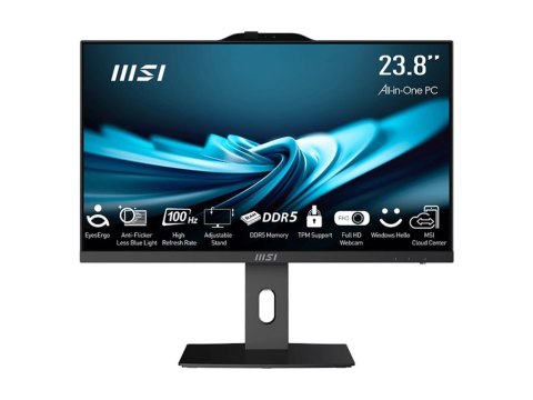 MSI PRO AP242P 14M 682EU - Wszystko-w-jednym Core i5 i5-14400 / do 4.7 GHz - RAM 16 GB - SSD 512 GB - NVMe - UHD Graphics 730 - 
