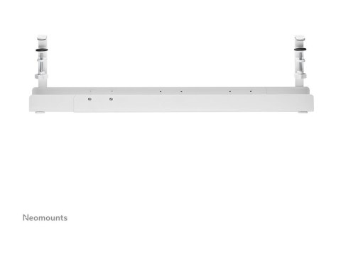 Neomounts - Cable management tray - design zaciskowy, uniwersalny - do montażu na biurku - biały