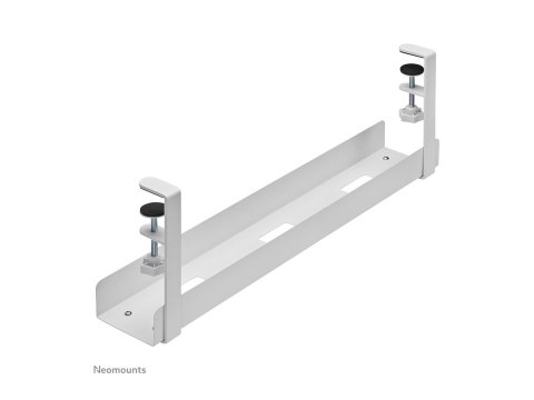 Neomounts - Cable management tray - design zaciskowy, uniwersalny - do montażu na biurku - biały