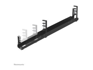 Neomounts - Cable management tray - design zaciskowy, uniwersalny - do montażu na biurku - czarny
