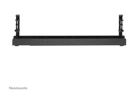 Neomounts - Cable management tray - design zaciskowy, uniwersalny - do montażu na biurku - czarny