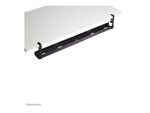 Neomounts - Cable management tray - design zaciskowy, uniwersalny - do montażu na biurku - czarny