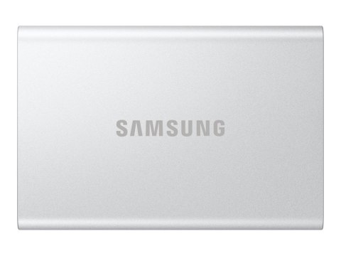 Samsung T7 Resurrected MU-PD1T0G - SSD - zaszyfrowany - 1 TB - zewnętrzny (przenośne) - USB 3.2 Gen 2 (USB-C złącze) - 256 bitów