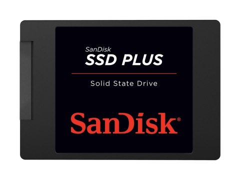 SanDisk Plus - SSD - 2 TB - wewnętrzny - 2,5" - SATA 6Gb/s