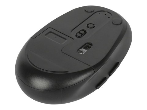Targus Multi Device Midsize Comfort - Mysz - przeciwdrobnoustrojowa - bezprzewodowa - 2.4 GHz, Bluetooth