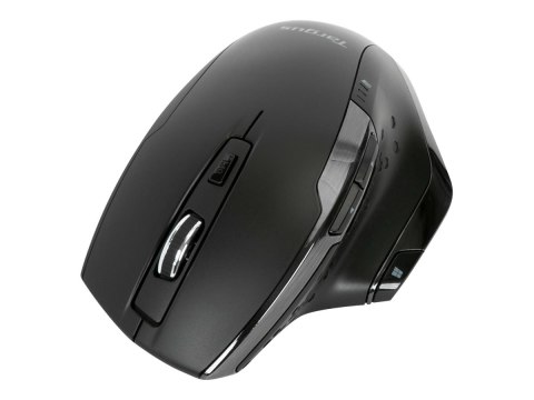 Targus - Mysz - ergonomiczna - przeciwdrobnoustrojowa - praworęczna - 7 przyciski - bezprzewodowa - 2.4 GHz - odbiornik bezprzew