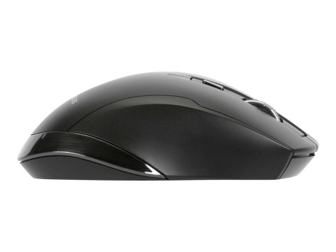 Targus - Mysz - ergonomiczna - przeciwdrobnoustrojowa - praworęczna - 7 przyciski - bezprzewodowa - 2.4 GHz - odbiornik bezprzew