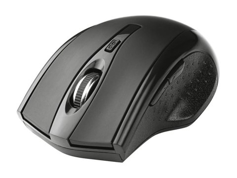 Tracer Deff - Mysz - prawo i leworęczna - optyczna - 7 przyciski - bezprzewodowa - 2.4 GHz - odbiornik bezprzewodowy USB - czarn