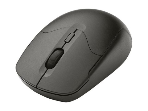 Tracer Boss - Mysz - prawo i leworęczna - optyczna - 3 przyciski - bezprzewodowa - 2.4 GHz - odbiornik bezprzewodowy USB - czarn