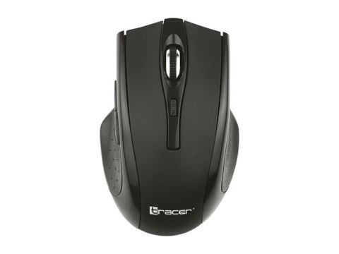 Tracer Deff - Mysz - prawo i leworęczna - optyczna - 7 przyciski - bezprzewodowa - 2.4 GHz - odbiornik bezprzewodowy USB - czarn