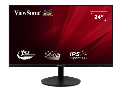 ViewSonic VA24E2-H - Monitor LED - 24" (23.8" widoczny) - 1920 x 1080 Full HD (1080p) @ 144 Hz - IPS - 250 cd/m² - 1000:1 - 1 ms