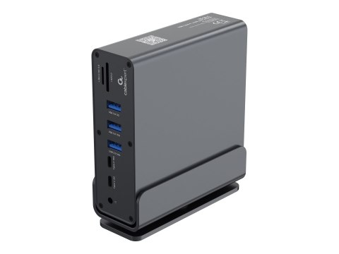 Cablexpert A-CF-COMBO15-01 - Stacja dokująca - USB-C - HDMI, DP - 1GbE
