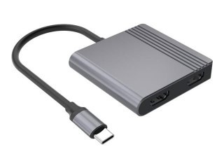 Cablexpert A-CM-COMBO3-04 - Stacja dokująca - USB-C 3.2 Gen 1 - 2 x HDMI