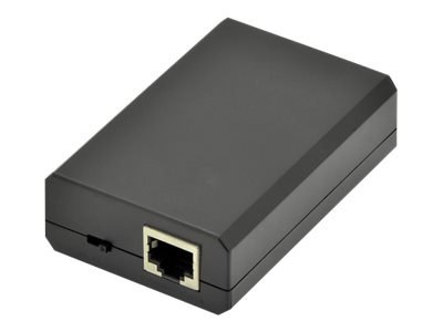 DIGITUS Professional DN-95205 - Rozgałęźnik PoE - DC 34 - 57 V - 24 wat - złącza wyjściowe: 1 - czarny