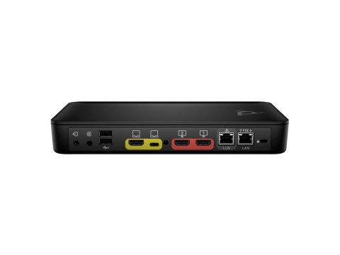 HP Poly Studio G62 - System wideokonferencyjny - Certyfikat Microsoft Teams, Certyfikowane dla Poly Video - czarny - power adapt