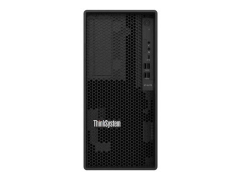Lenovo ThinkSystem ST45 V3 7DH5 - Serwer - wieża pojedynczy - 1 x EPYC 4344P / do 5.3 GHz - RAM 32 GB - bez wymiany podczas prac