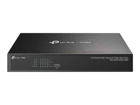 TP-Link VIGI NVR1008H-8MP V1 - NVR - 8 kanały - tak - do montażu w stojaku
