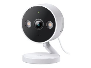 Tapo C120 V1 - Sieciowa kamera nadzorująca - do użytku na zewnątrz, do użytku wewnątrz budynków - odporność na pył/wodę - kolor 