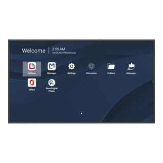 Monitor ViewSonic CDE7514-2C 75" 4K Digital Signage Display 24/7