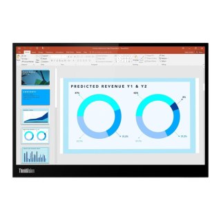 Monitor Lenovo 14'' ThinkVision M14d (63AAUAT6WL) Touch IPS 60Hz DP 2xUSB-C przenośny