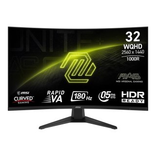 Monitor MSI 31,5" MAG 325CQF Rapid VA WQHD 180Hz 2xHDMI DP USB-C
