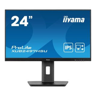 Monitor iiyama 23,8" ProLite XUB2497HSU-B2 IPS FHD 100Hz HDMI DP HUB głośniki