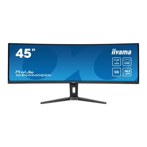 Monitor iiyama 44,5" ProLite XUB2595WSU-B5 VA DQHD 165Hz 2xHDMI DP HUB RJ45 głośniki