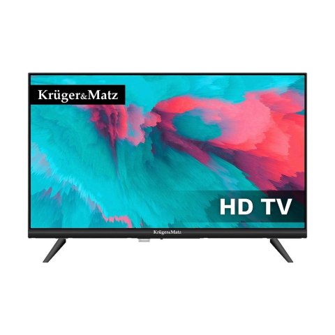 Telewizor Kruger&Matz KM0224-T5 24" HD DVB-T2 H.265 230/12V