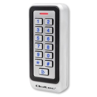 Zamek szyfrowy Qoltec RHEA z czytnikiem RFID | kod | karta | brelok | dzwonek | IP68 | EM