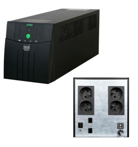 Zasilacz awaryjny UPS Ever Line-Interactive Sinline USB HID 1600VA