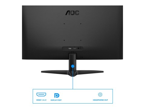 AOC 27B36X - Monitor LED - 27" - 1920 x 1080 Full HD (1080p) @ 144 kHz - IPS - 1500:1 - HDR10 - 0.5 ms - HDMI, DisplayPort - cza