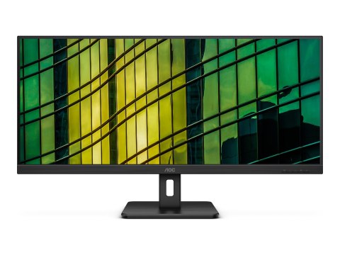 AOC Essential-line U34E2M/BK - Monitor LED - 34" - 3440 x 1440 WQHD @ 100 Hz - VA - 300 cd/m² - 4000:1 - 4 ms - 2xHDMI, DisplayP