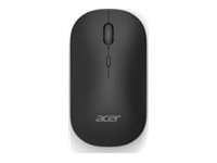 Acer AMR130 - Mysz - optyczna - 4 przyciski - bezprzewodowa - 2.4 GHz, Bluetooth 5.2 - odbiornik bezprzewodowy USB - czarny
