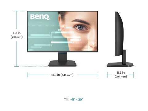 BenQ GW2490C - Monitor LED - 24" (23.8" widoczny) - 1920 x 1080 Full HD (1080p) @ 144 Hz - IPS - 250 cd/m² - 1500:1 - 5 ms - HDM