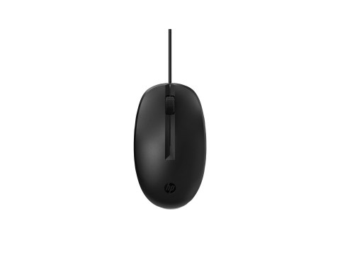 HP 125 - Mysz - przewodowa - USB - czarny - Smart Buy